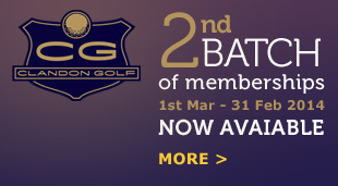 Player's Offer unlimited golf for £600